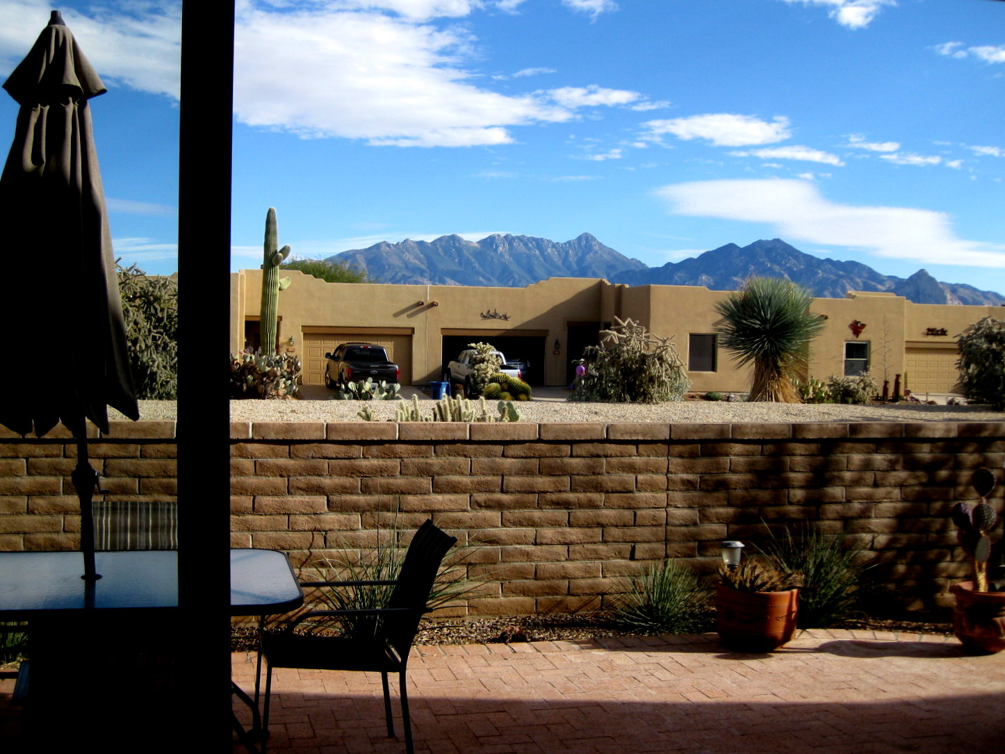 Green Valley Arizona for December Teal Sky